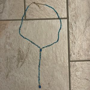 Kendra Scott Turquoise Y Necklace. EUC